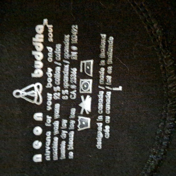 Neon Budda black coat - Picture 2 of 6